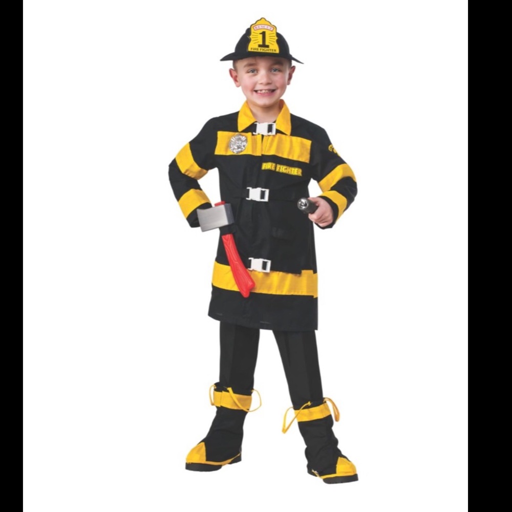 NWT Child’s Firefighter Costume Size 4-6